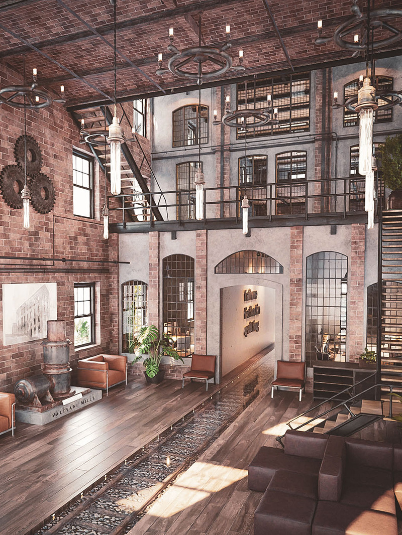 3d architectural visualization industrial